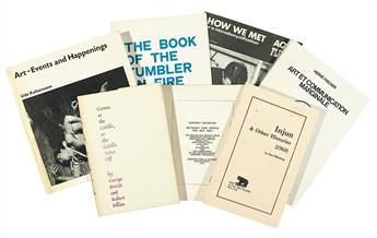 FLUXUS. Brecht, George; et al. Group of 8 publications.